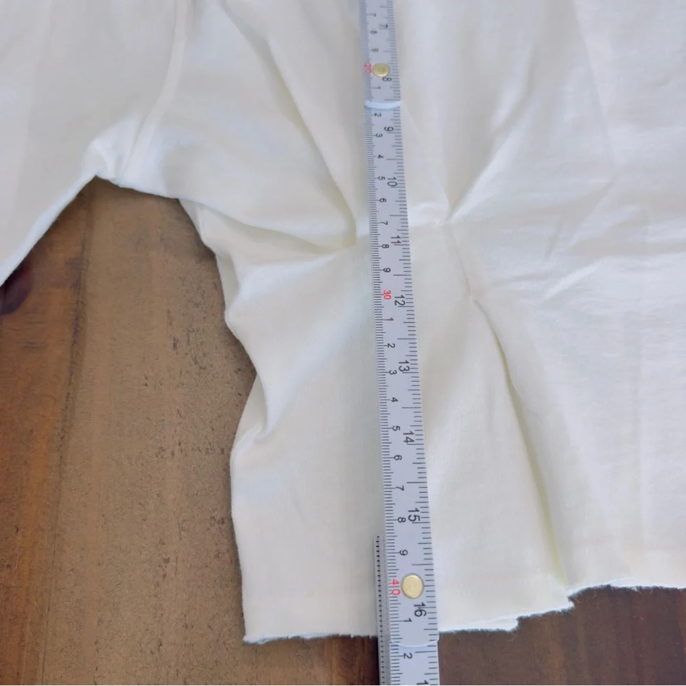 Free People Cropped Boat Neck Top XS